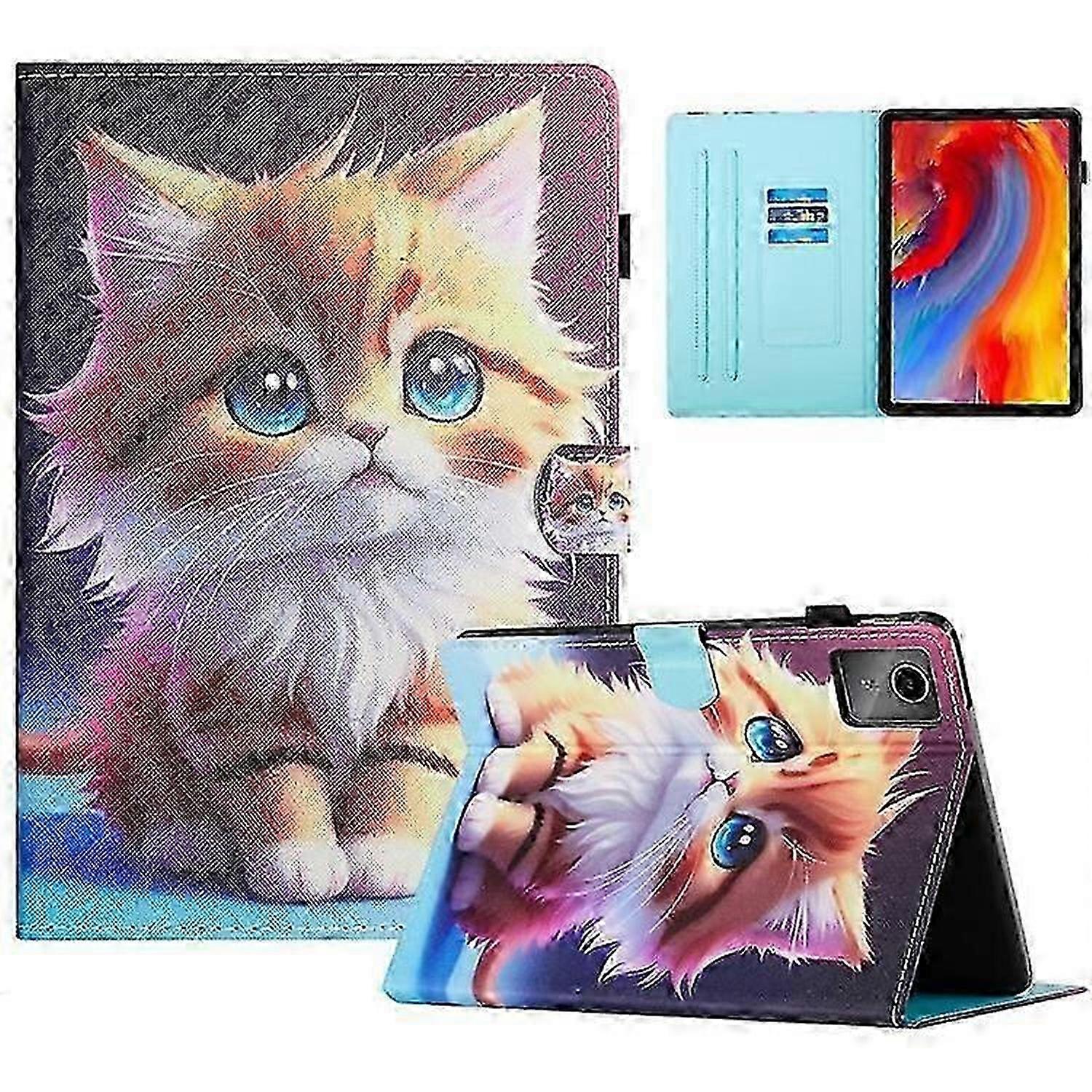 Compatible For Lenovo Tab M11 / Xiaoxin Pad 11 2024 Case Pattern Printing PU Leather Stand Tablet Cover