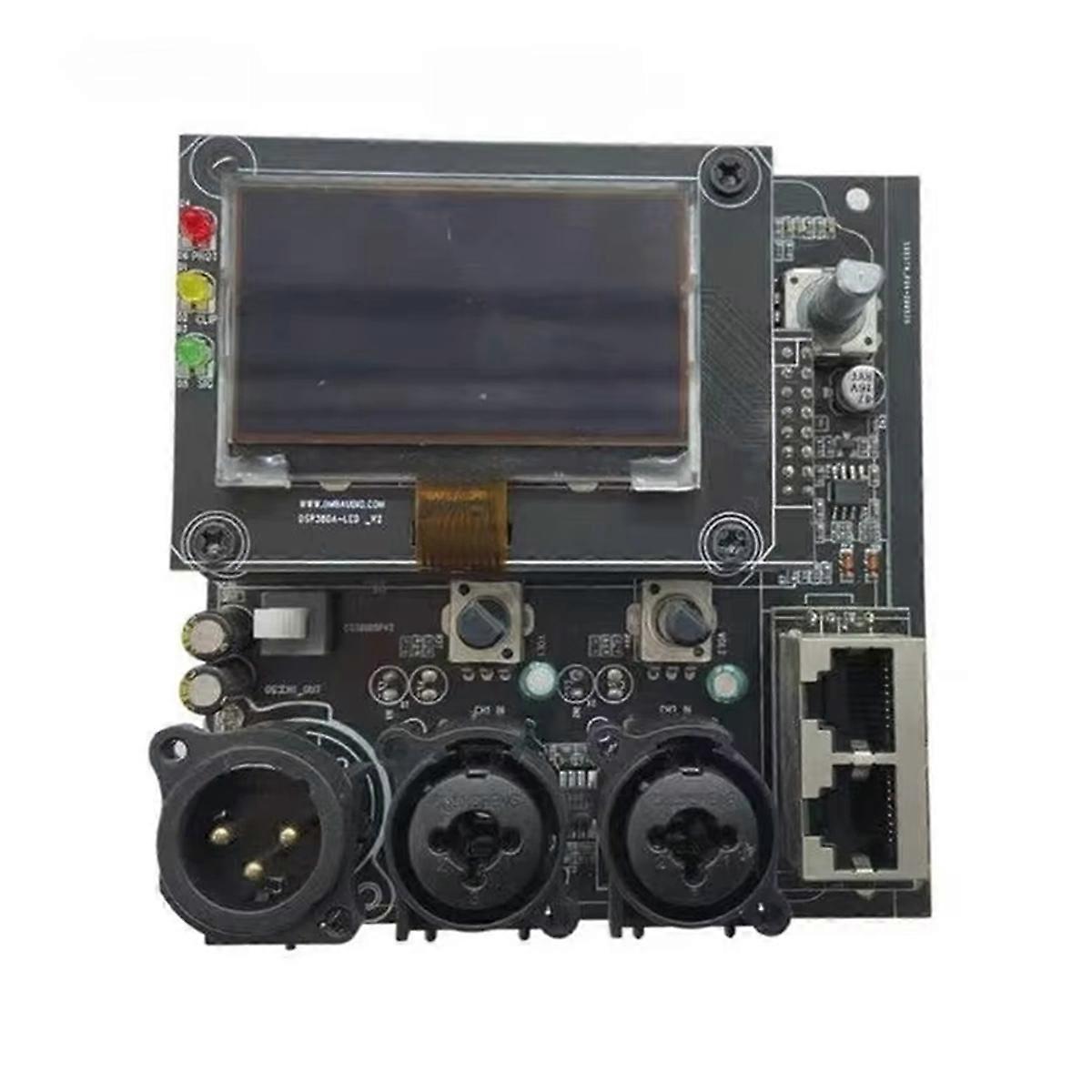 CQ380 Stage Professional Power Amplifier Processeur audio numérique pour amplificateur de puissance Sound Column Line Array Audio