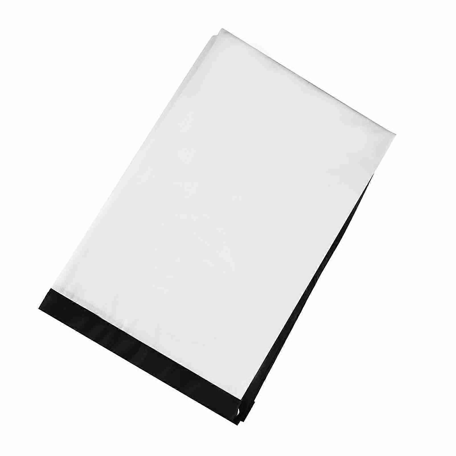 1pc Portable Foldable Noncrease White Projector Curtain Projection Screen 4:3 (60inch)