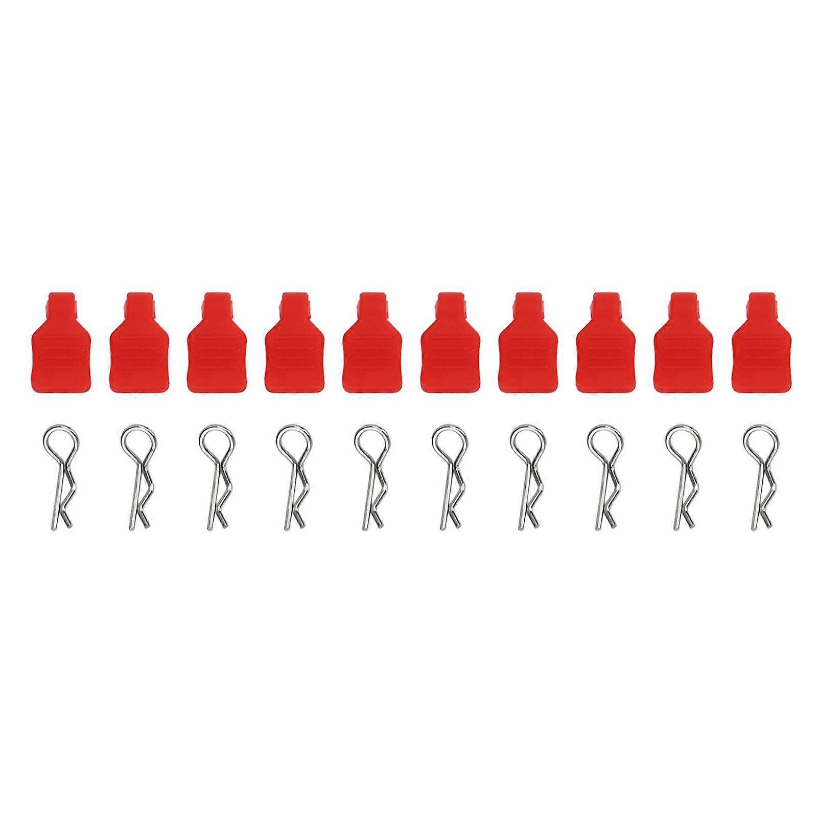 RC Body Clips Stable Reliable Small Compact Protective Replaceable Practical Remote Control Car AccessoriesRed