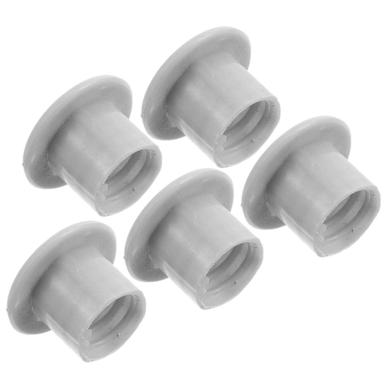 Kids Plastic Slide Screw Cap for Fixing Slide Replacement 10Pcs Grey