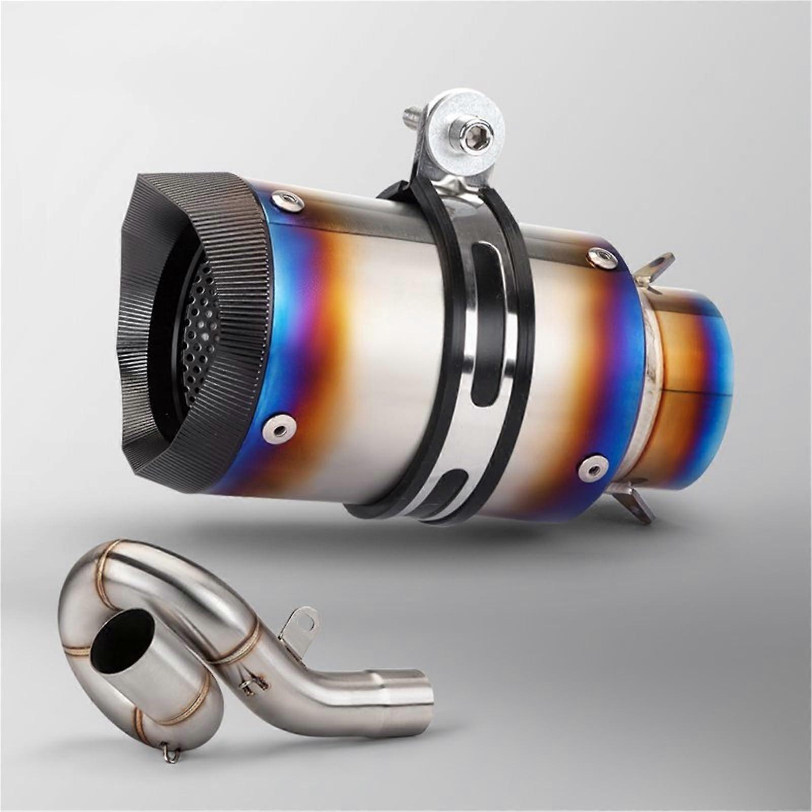 Exhaust Pipe For Motorcycle Intermediate Connection ZX6R 2009 51mm TypeG