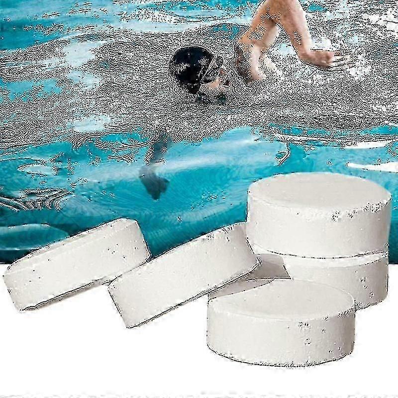 50pcs/100/200Pcs Chlorine Tablets Multifunction Instant Disinfection For Swimming Pool Tub Spa Purify water