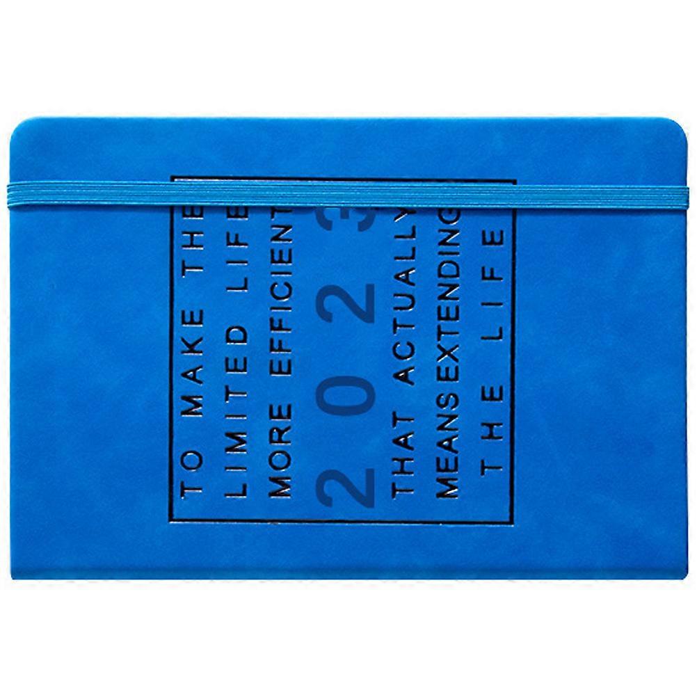 Schedule Plan Pad Efficient Planner for Work 2Pcs Blue Notepad
