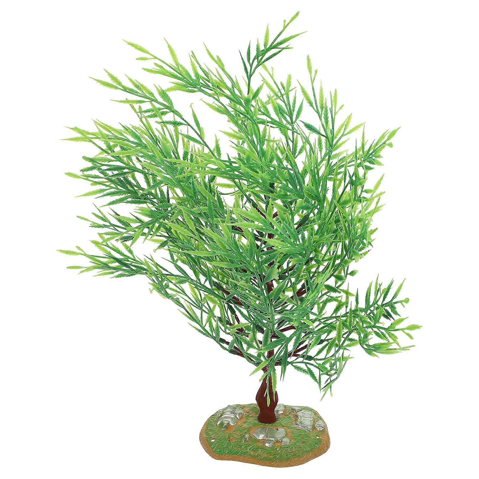 DIY Garden Decor Willow Tree Model for Decor 2Pcs Sand Table Accessory