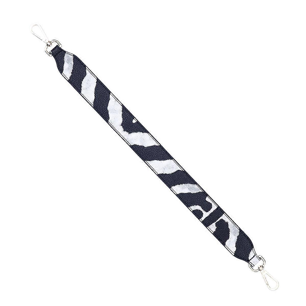 Handbag Belt Replacement Strap for Female Crossbody Bag 3Pcs Zebra Pattern