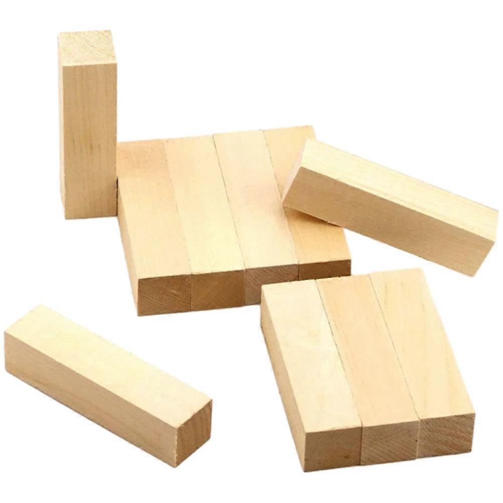 Wooden Carving Blocks for DIY 50Pcs Wood Whittling Blocks Khaki