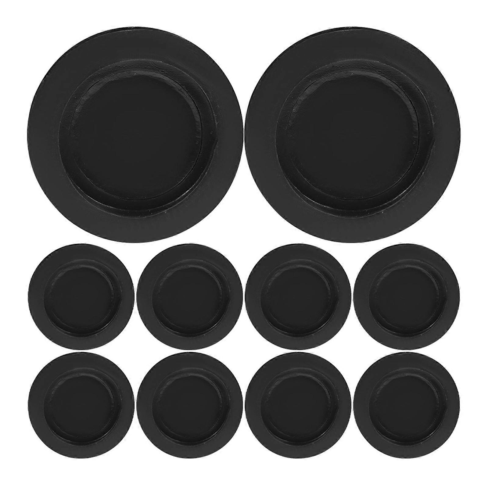 Replacement Stoppers For Piggy Banks 10Pcs Rubber Plugs Suitable For Daily Use 3.6X3.6X0.5CM Money Storage