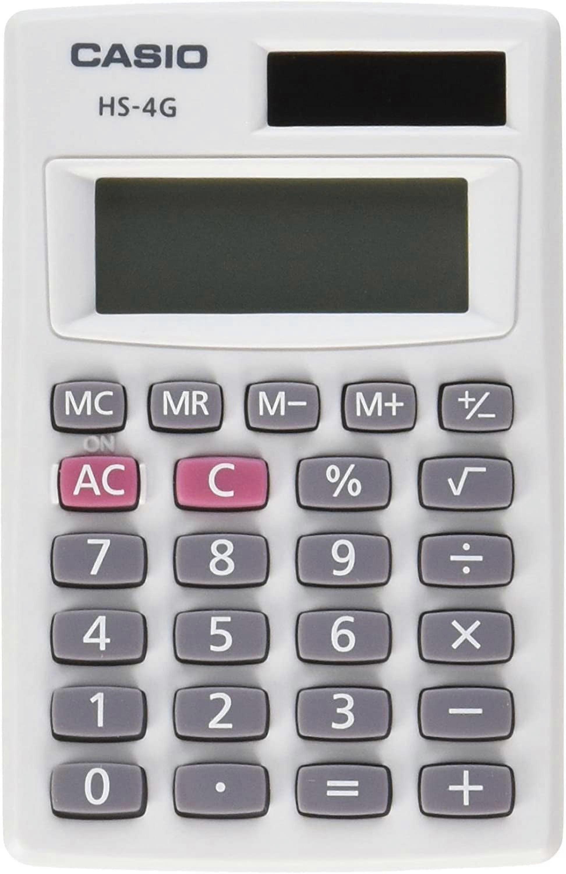 HS-4G Handheld Solar Calculator, Small