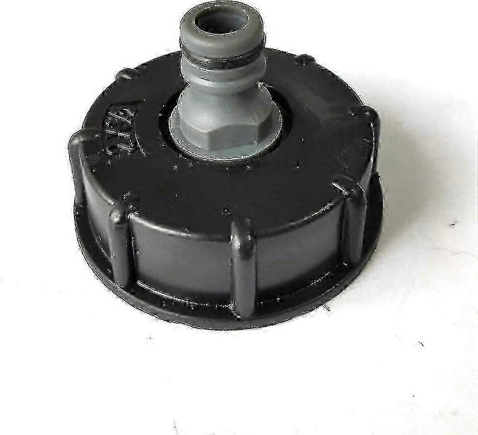 25-26 Senrise S60x6 Plastic Ibc Tank Adapter Coarse Threaded Plug To 1/2" Tap Adapter For Ibc Ton Valve f54