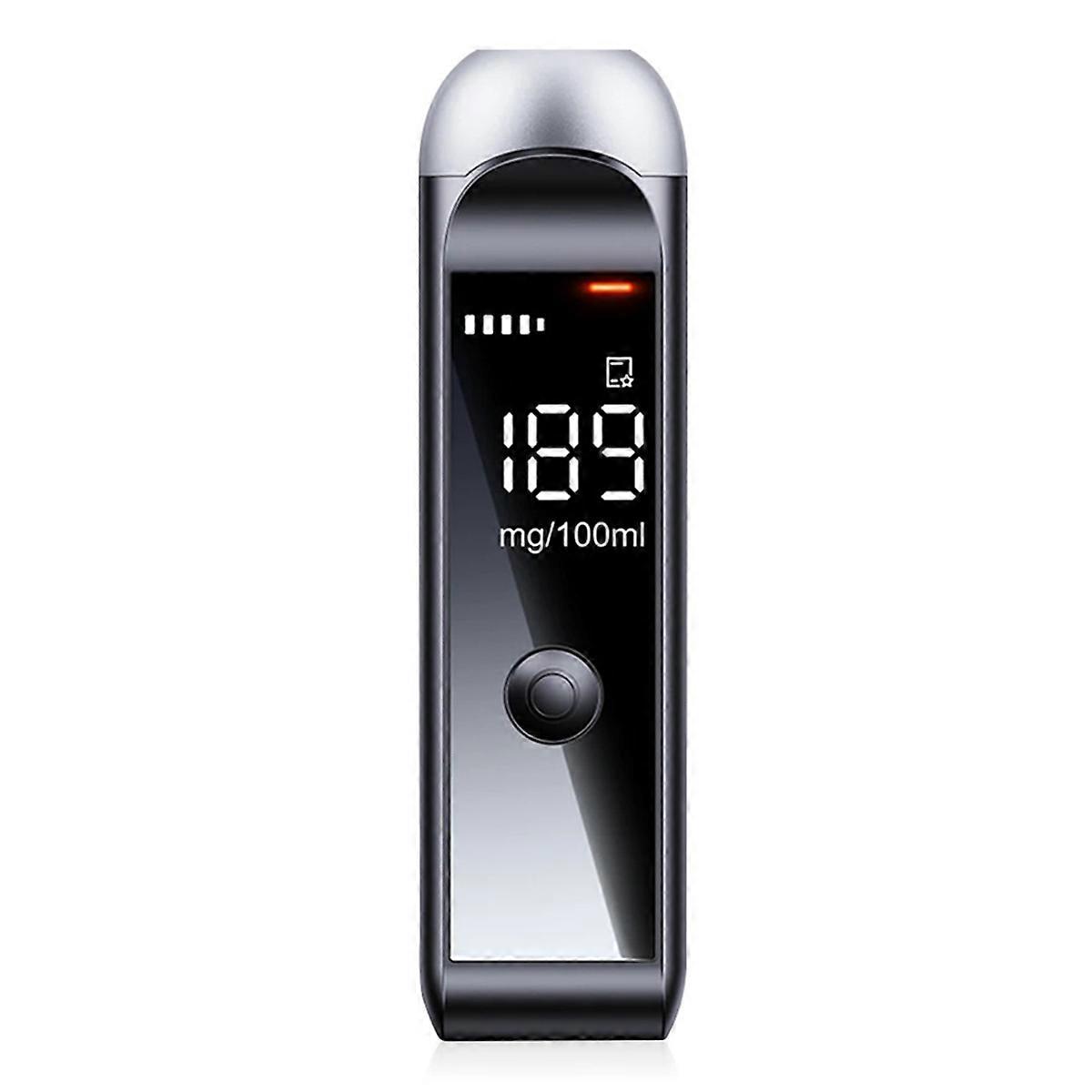Mini Portable Breathalyzer High Accuracy Breathalyzer Tester Rechargeable for Personal Family Driver Use