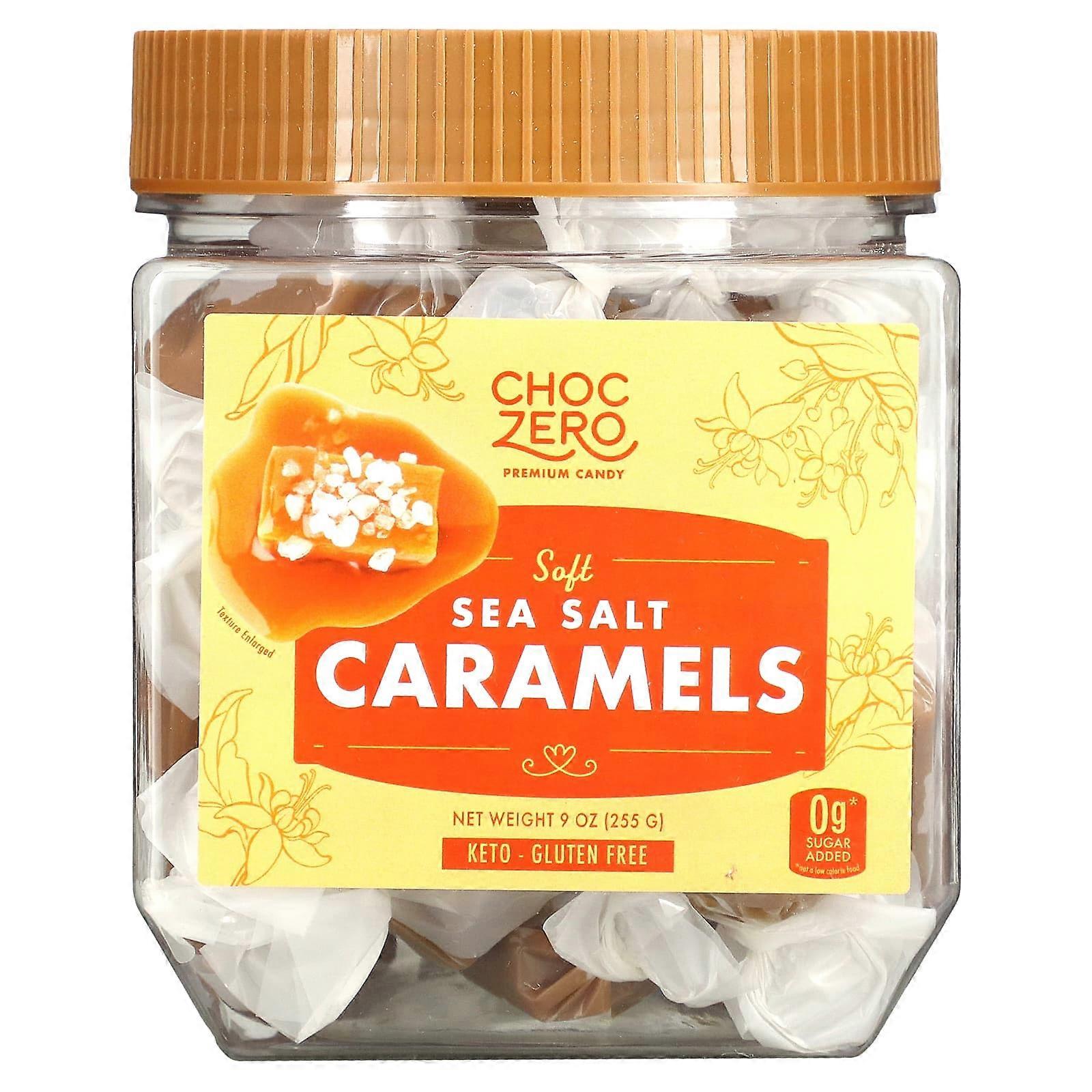 Soft Sea Salt Caramels, 9 oz (255 g)