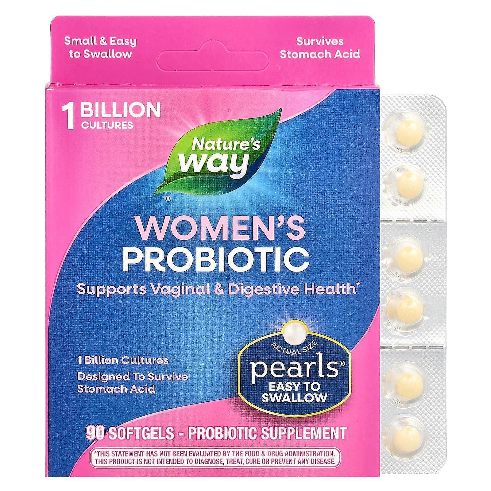 Women's Probiotic, 1 Billion Cultures, 90 Softgels