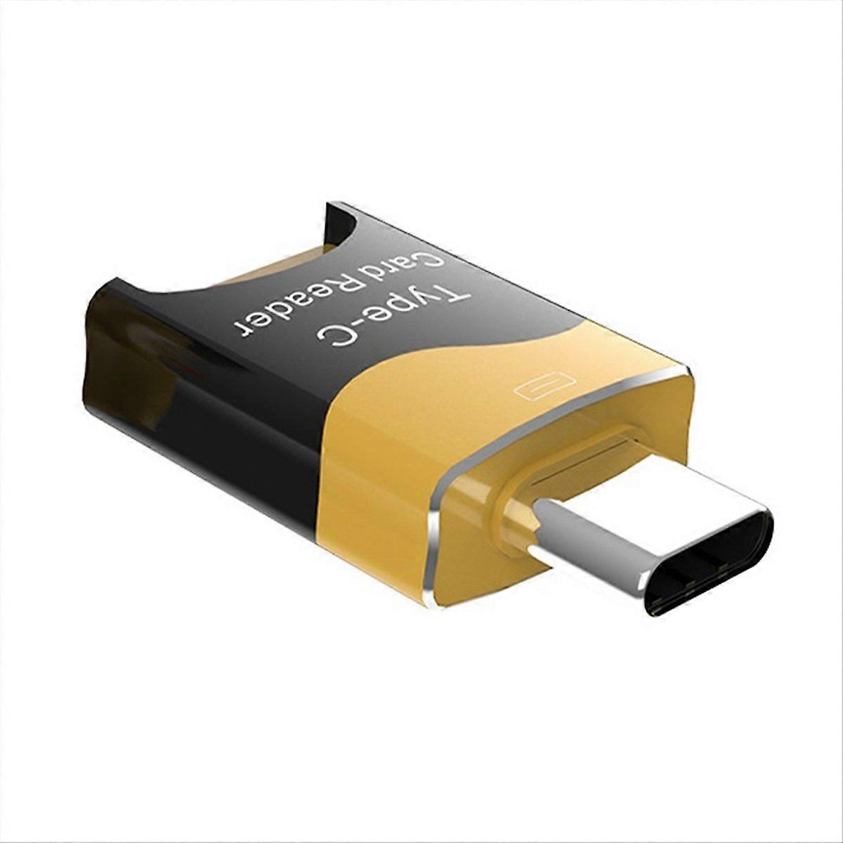 Mini Type-C Card Reader Mobile OTG Slot Plug and Play Flash Drive