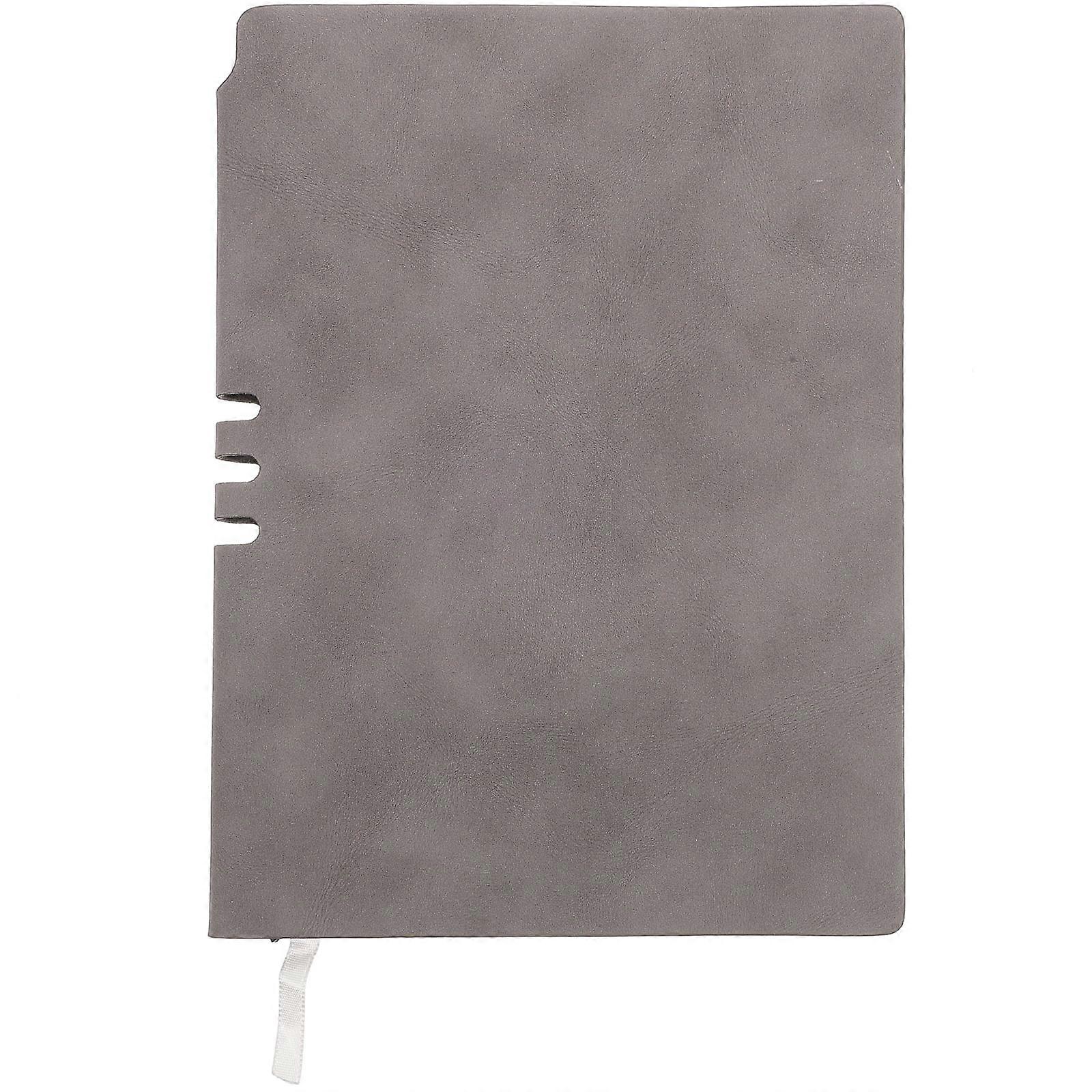 Mizh Business Notebook Imitation Leather Notepad Portable Writing Notebook Decorative Notepad