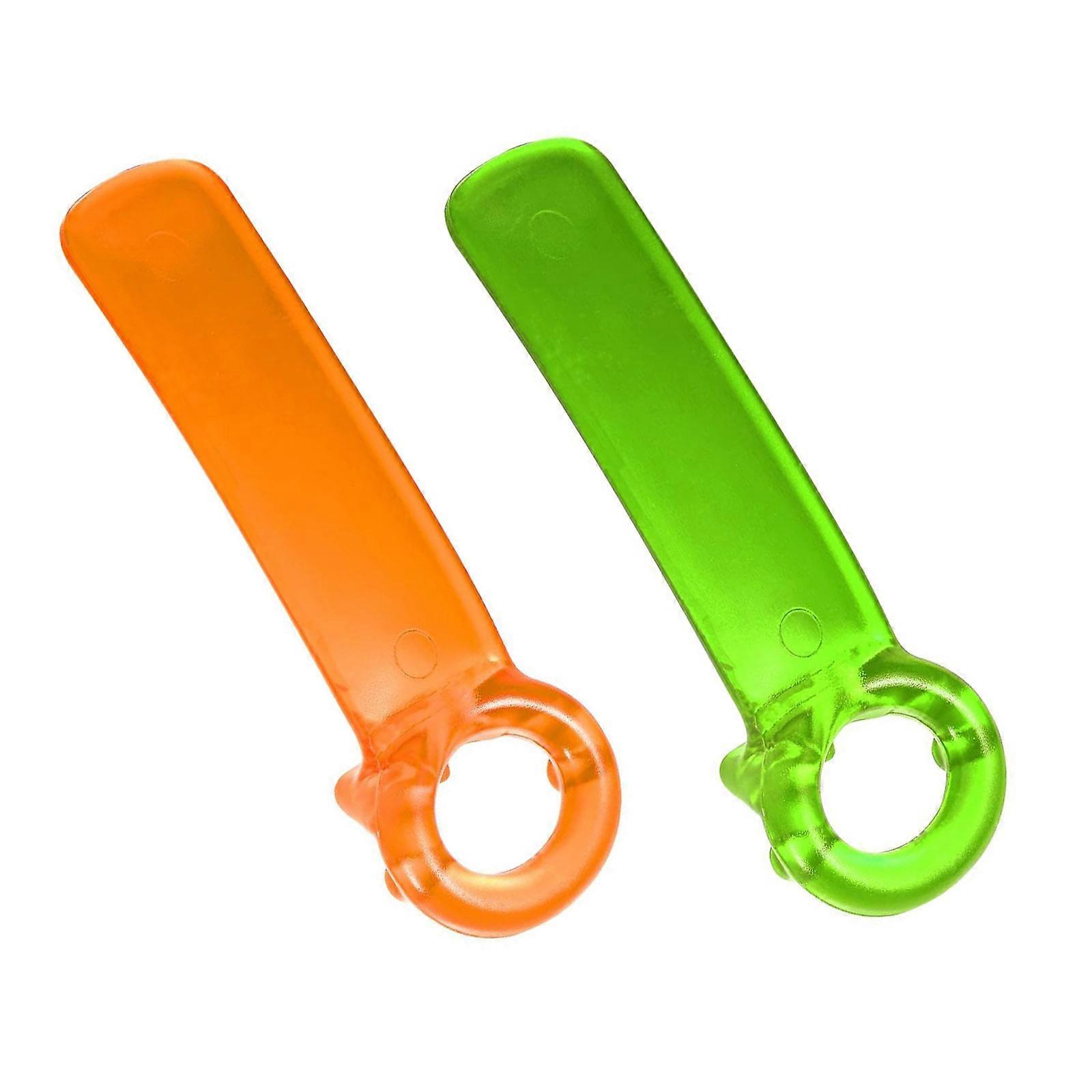 2 PCS Practical Can Lid Opener Jar Lid Opener Beer Opener ABS Material Suitable for Elderly Children and Individual Multicolor