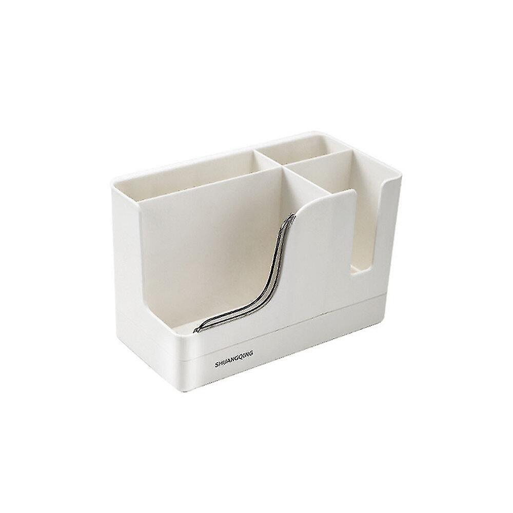 Dish Racks Drain Boards Removable Kitchen Shelf Drain Chopstick Holder Wall-mounted Separate Storage Cage Strong Viscose