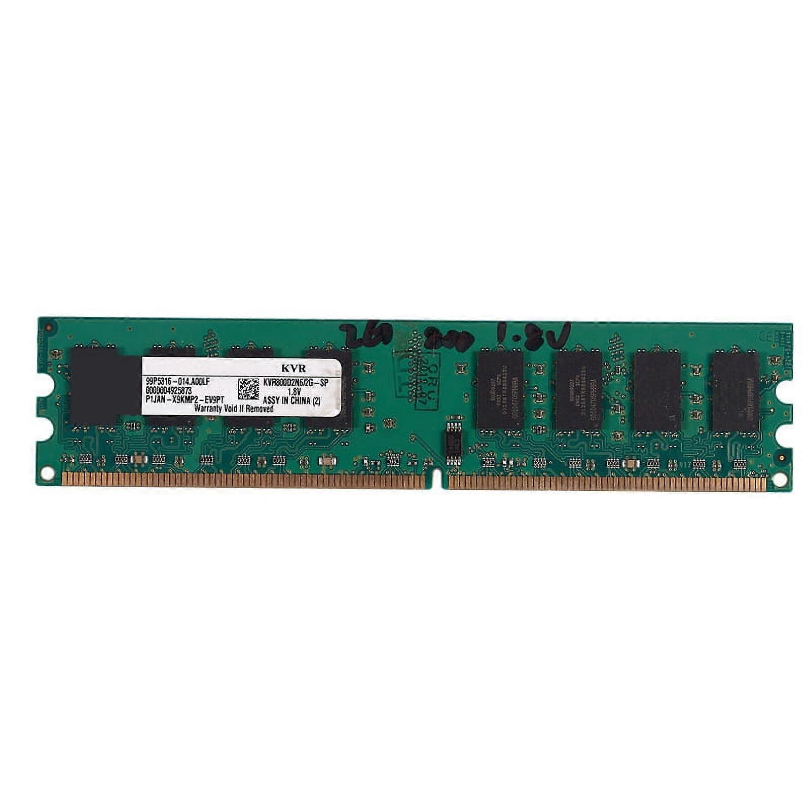 2GB DDR2 PC2-6400 800MHz 240Pin 1.8V Desktop DIMM Memory RAM for , for AMD(2GB/800,W)