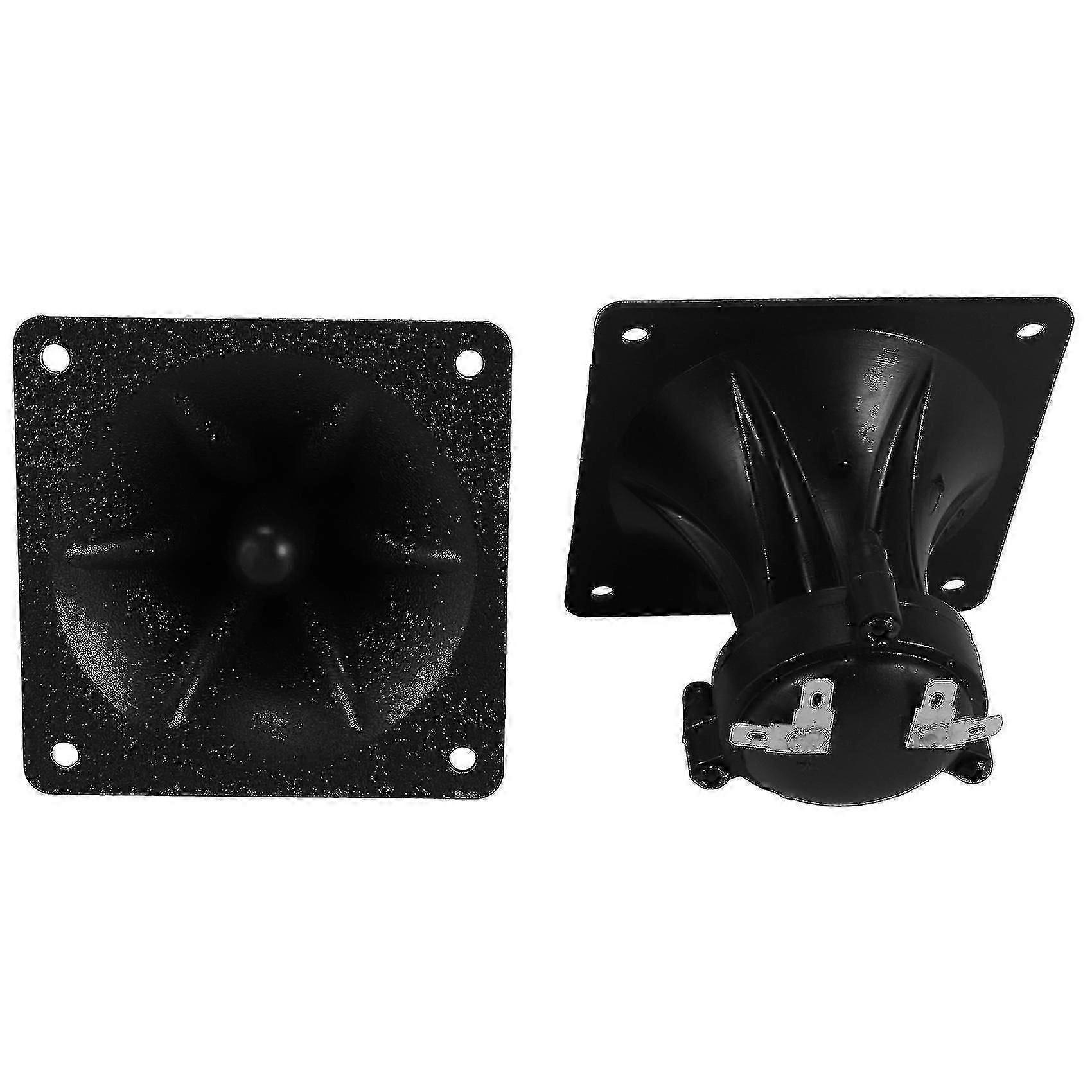 2024 New 2 Pcs Tweeters - Piezoelectric Tweeter Loudspeaker - Ceramic Buzzer Treble Square Audio Speaker