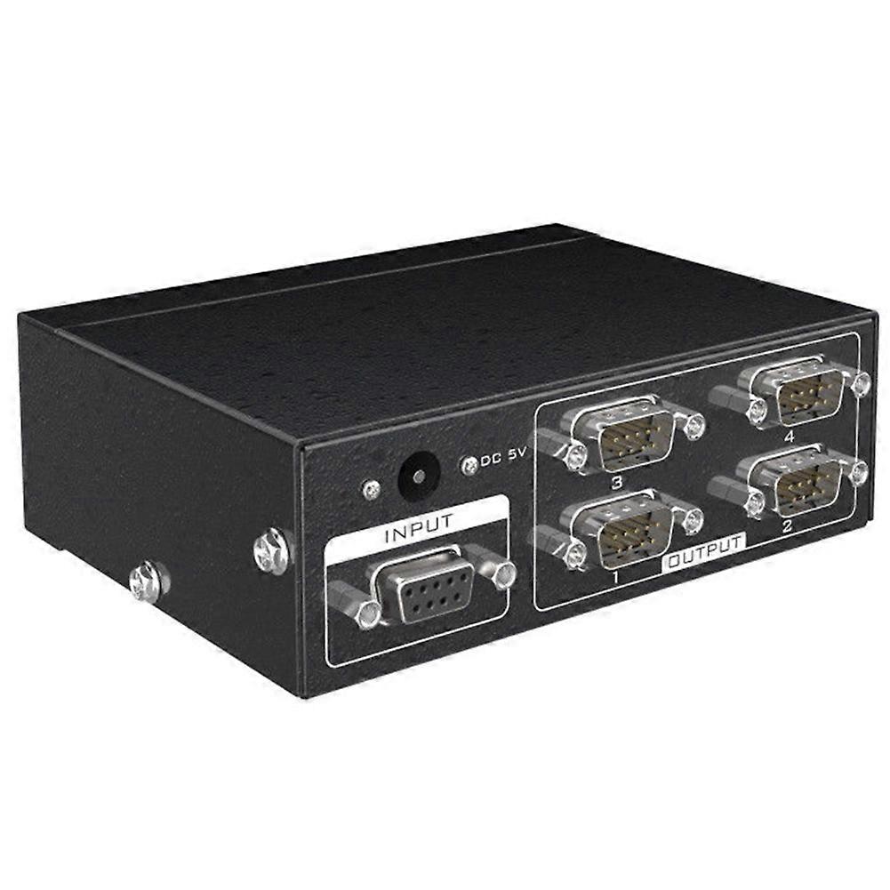 MT-RS104 Active Serial RS232 Splitter Bi-Direction Switcher -EU Plug