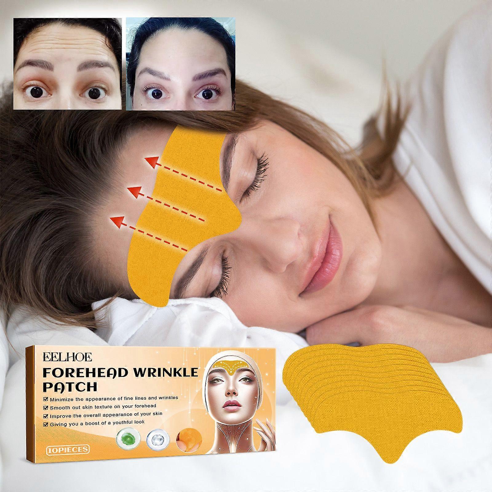 Eelhoe Forehead Wrinkle Firming Patch Reduces Fine Lines, Smoothes Fine Lines On The Forehead, Tightens The Skin, Anti-Wrinkle Forehead Patch