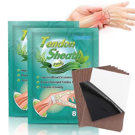 8Pcs/Set Healthy Mild Ultra Thin Tendon Sheath Patch Arthritis Pain Relief Rheumatoid Plaster for Shoulder