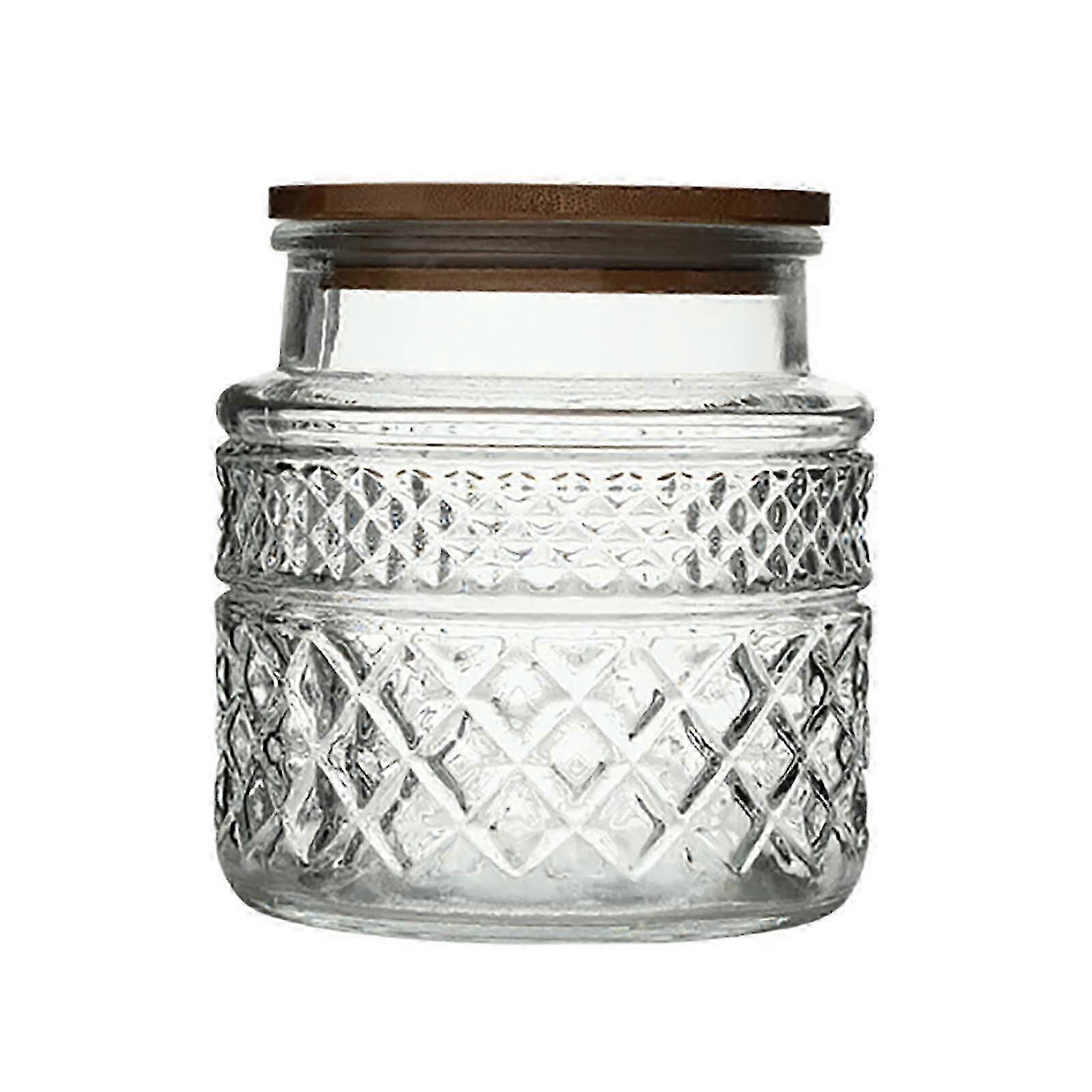 Retro Glass Storage Jar for Kitchen Storage 38 FL OZ