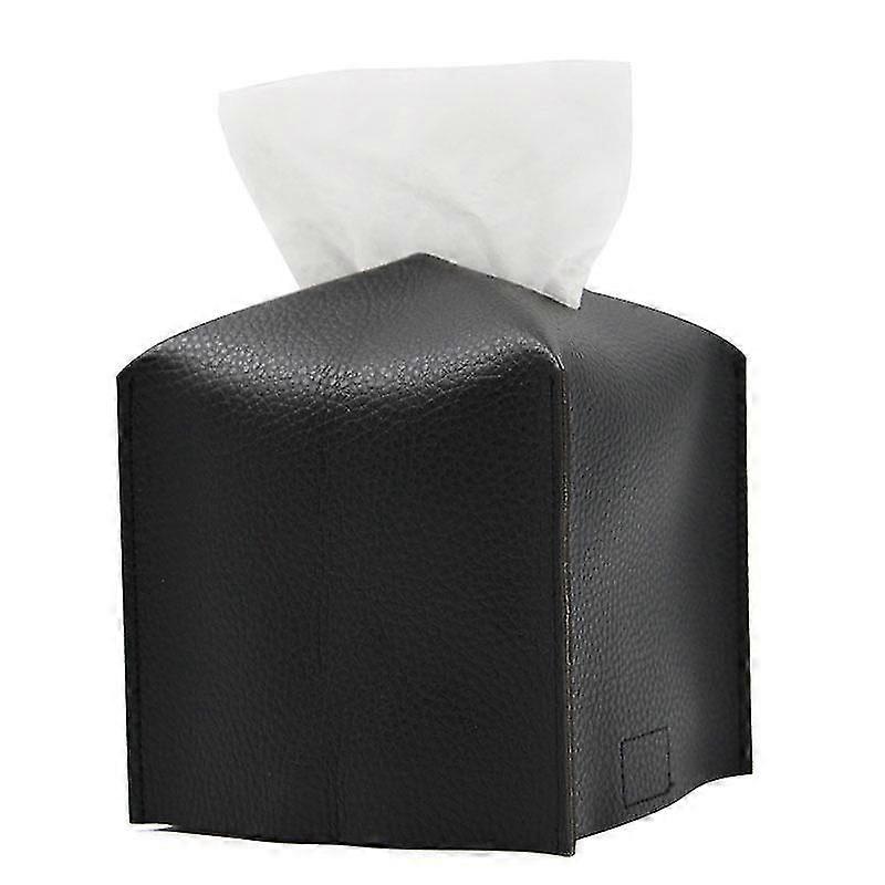 Modern Pu Leather Tissue Box Creative Cute Ins Creative Simplicity Napkin Case Car-carrying
