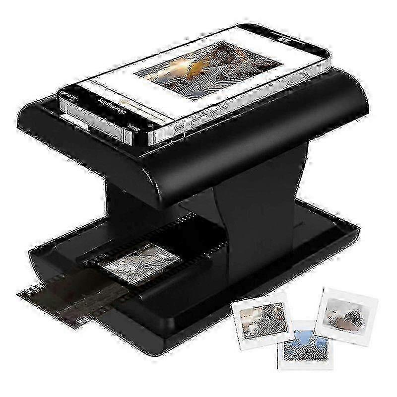 Mobile Film and Slide Scanner, 35mm Slide and Negative Scanner with LED Backlight for OldFilm to JP