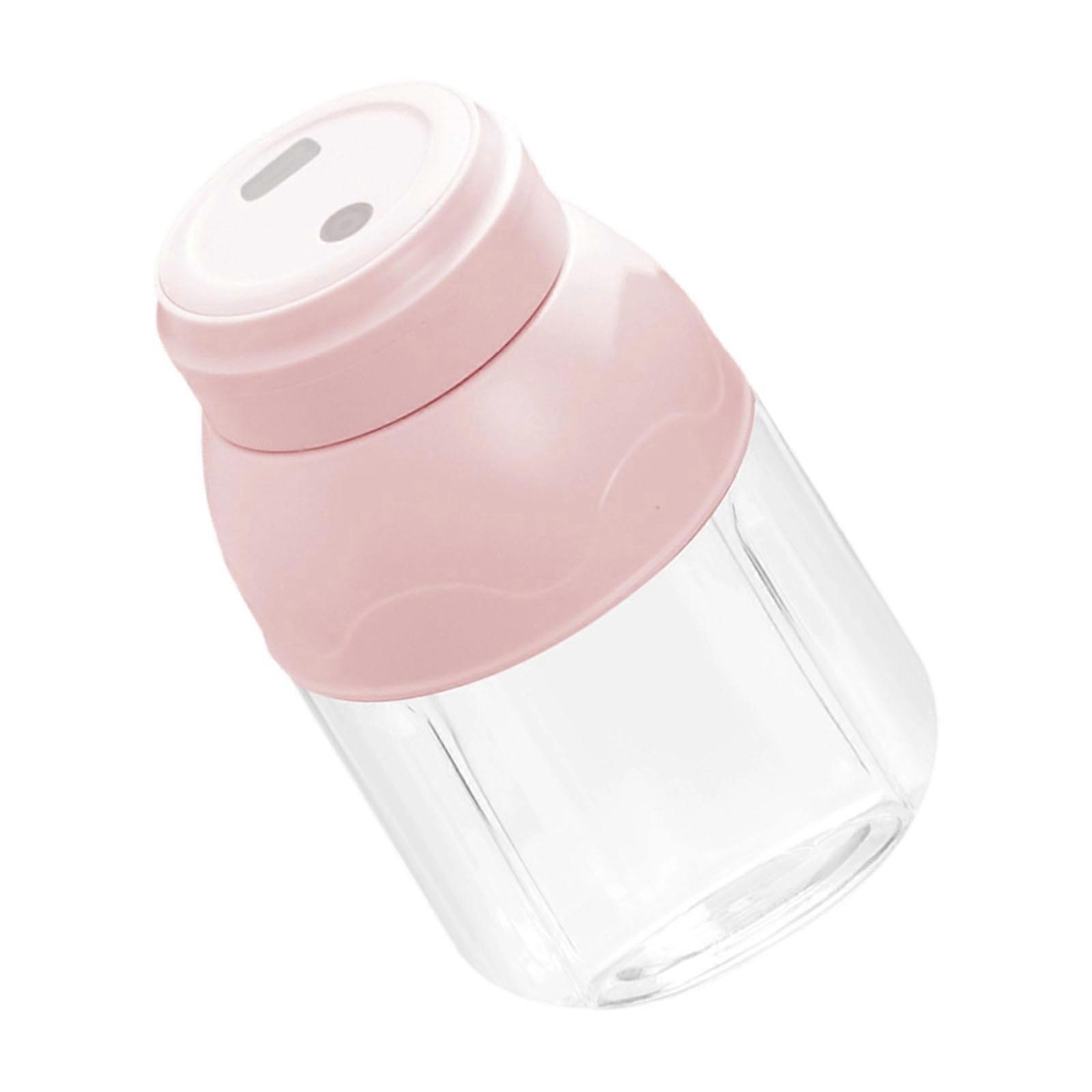 800ml Portable Electric Blender Rechargeable Cordless Juicer Powerful Juicer Cup For Smoothie Juice Food Mixing  Pink