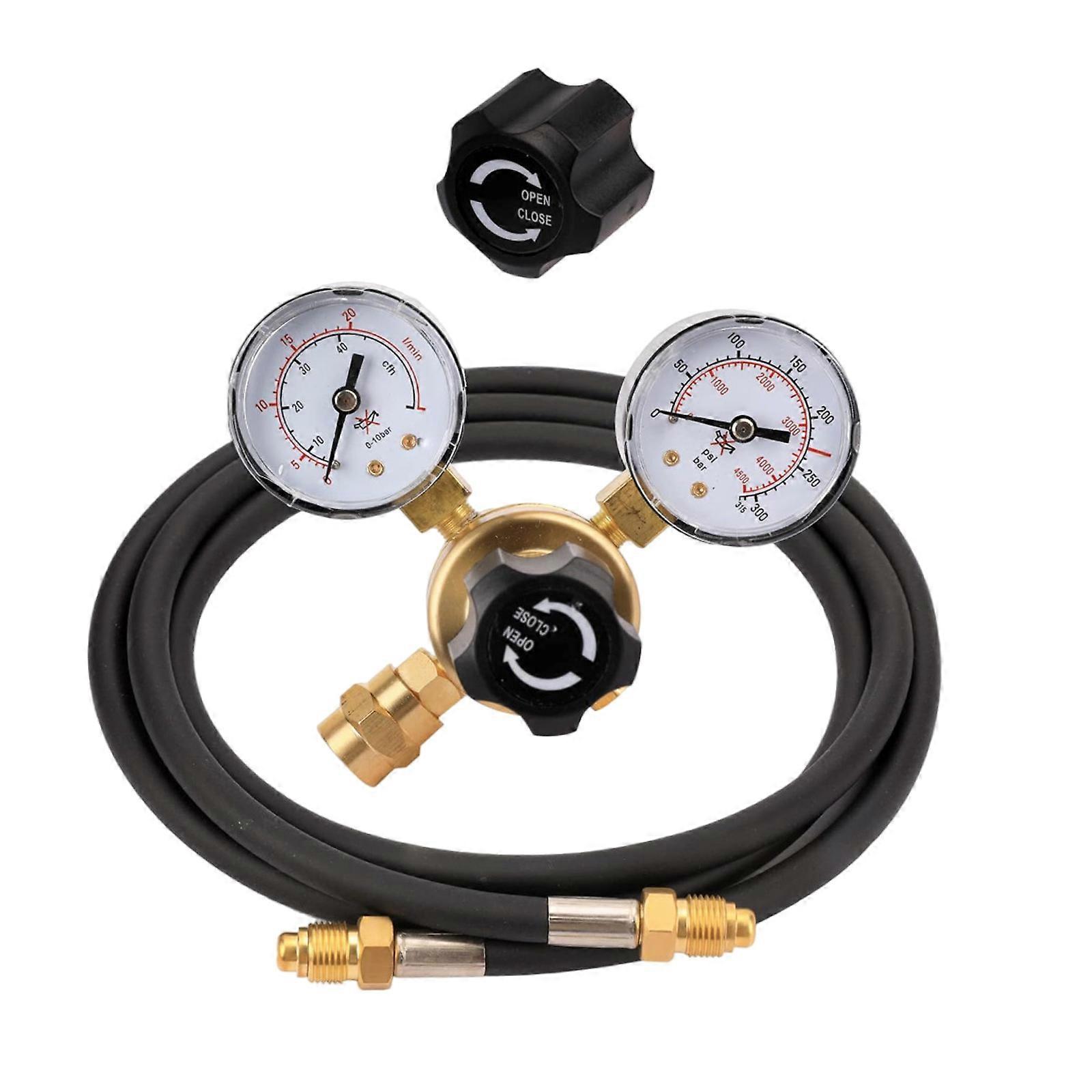 Strong Gas Pressure Regulator Adjustable WX 02 AR/CO2 Gas Pressure Controllers for Welding Cutting and Laboratory Use Multicolor