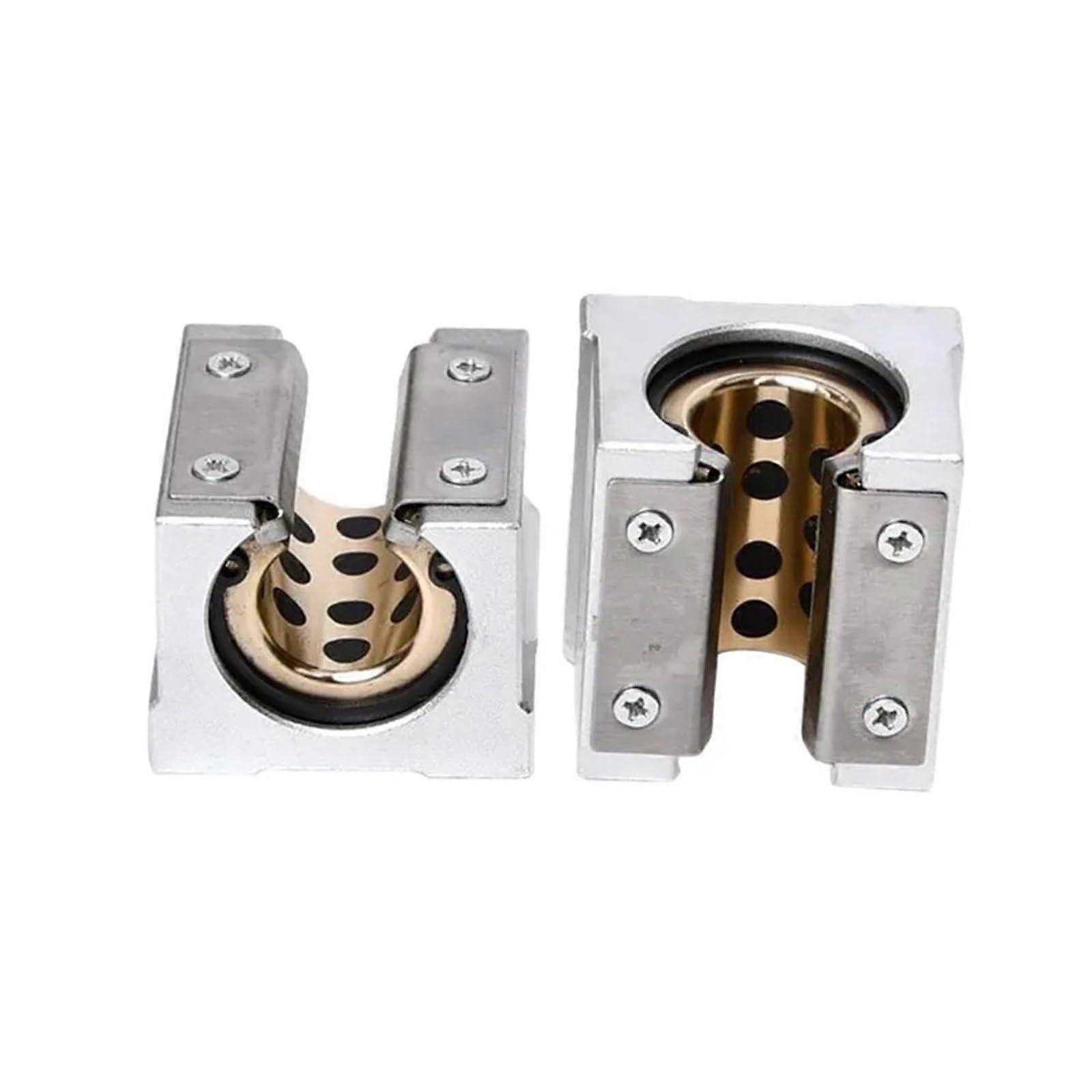 Cylindrical Aluminum Linear Motion Guide Rail with Graphite Copper Sleeve for CNC Router 1240UU/LUU