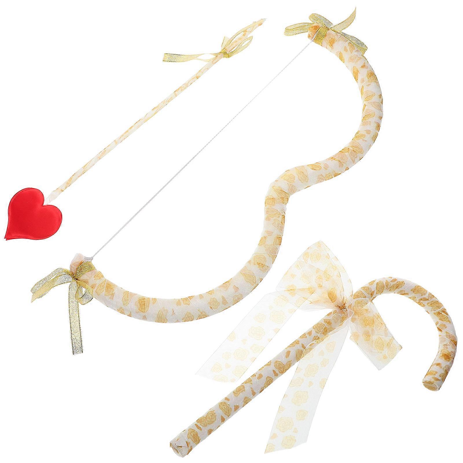 Cupid Costume Accessory Bow Set for Romantic Occasions 1Set