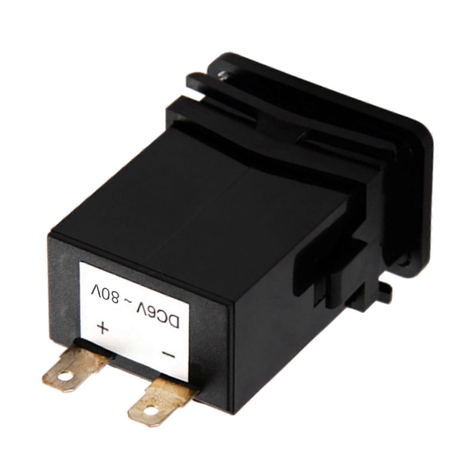 Quartzs Hour Meter,DC6V-80V 99999.9 Hours Meter,for Engine Generator Time Counting Generator Hour Meter Multicolor