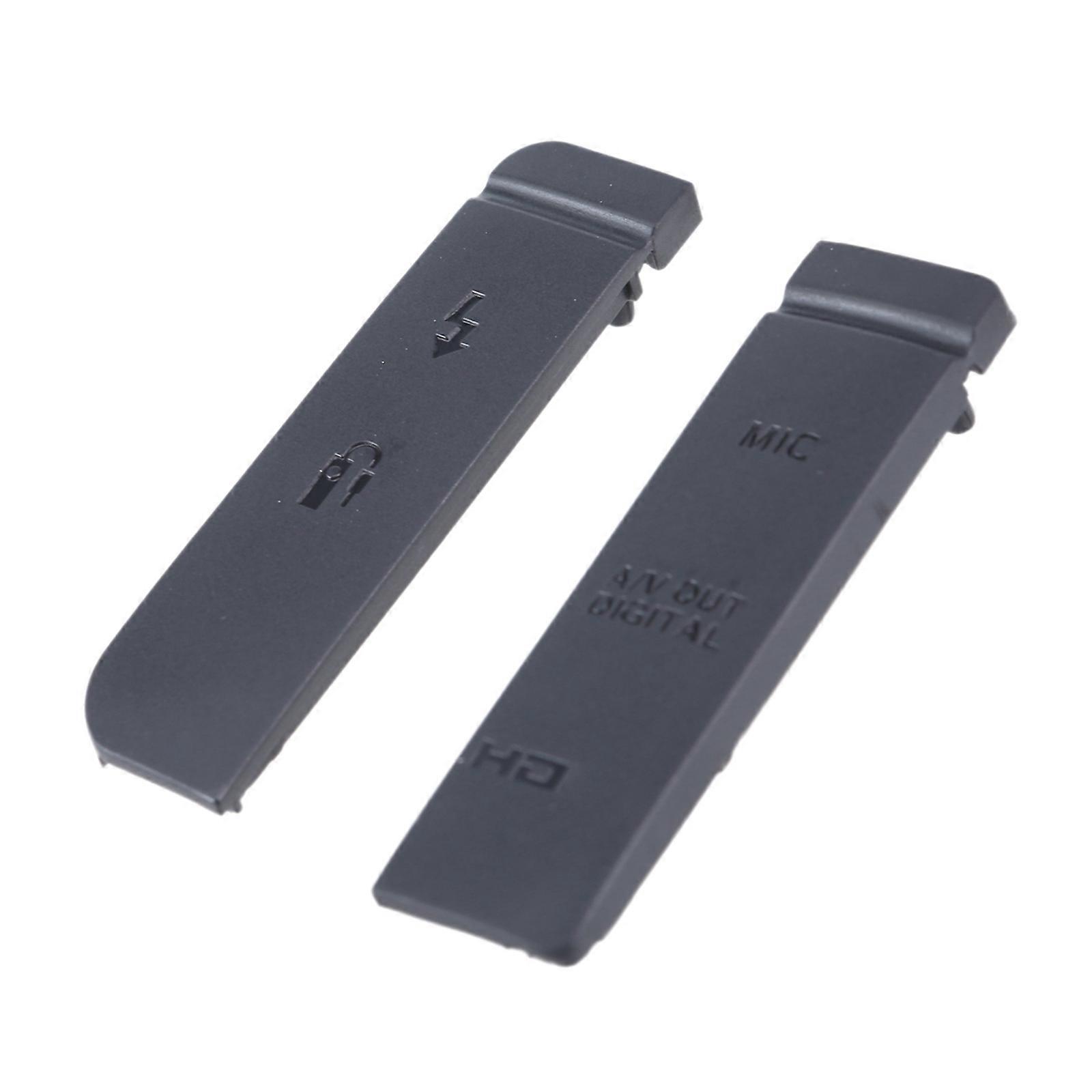 USB Side Rubber Door Cover Interfaces Replacement Protective Lid for 7D USB MICs Interfaces Cover Rubber Multicolor
