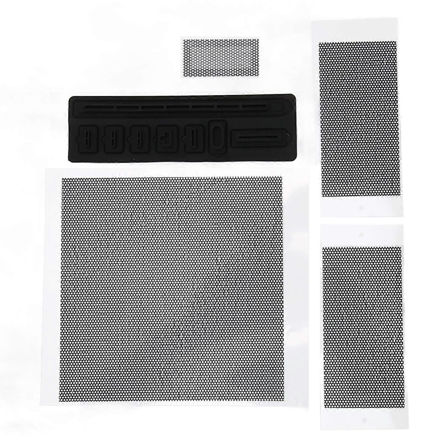 Dust Filter Cover for Xbox Series X with Dust Plugs Replacement Game Console Dust Proof Cover