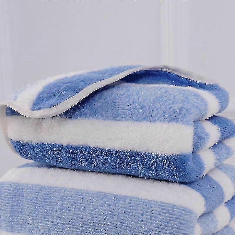 1 Pc Thickened Absorbent Bath Towel Soft Face Towel for Home