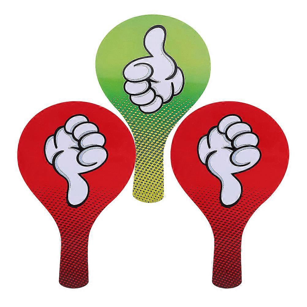 Teacher Student Interaction Thumbs Up Paddles Classroom Tools 3Pcs