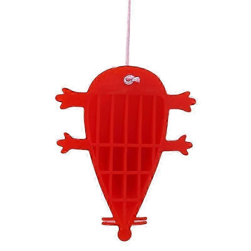 Rubber door stop wedge with mouse design for interior spaces