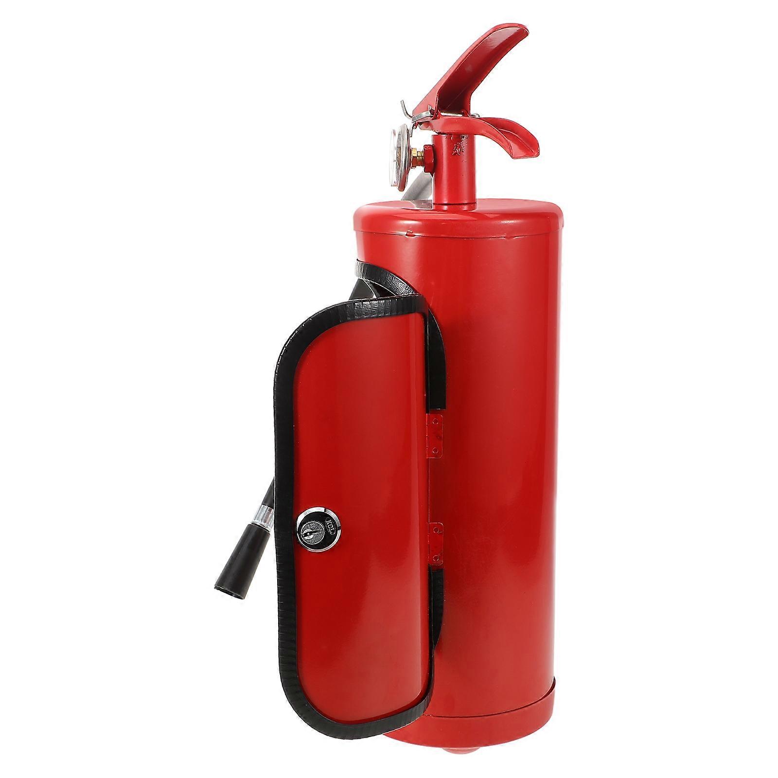 Fire Extinguisher Shape Wine Holder For In Red Color With Material 1Pack
