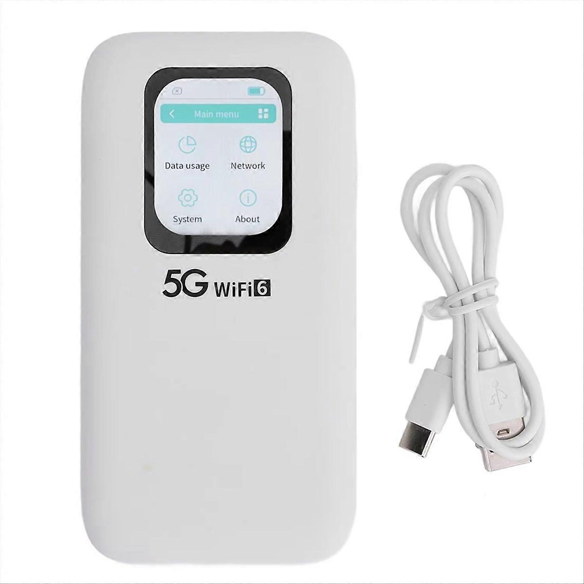  5G Mobiler Hotspot 1,25 Gbit/s Upload Lange Akkulaufzeit Wifi-Gerät