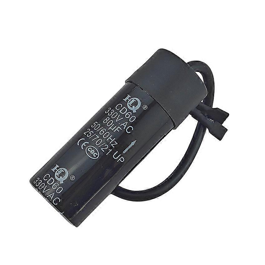 Refrigerator Capacitor Freezer Display Cabinet Compressor Start Capacitor CD60 330V 80μF HQ 