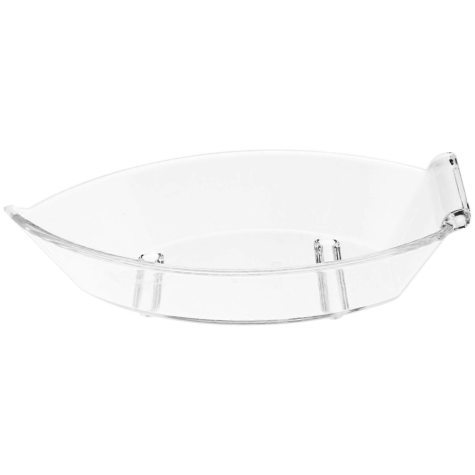 Clear Gravy Boat Small Sauce Dish for Storage and Serving Use