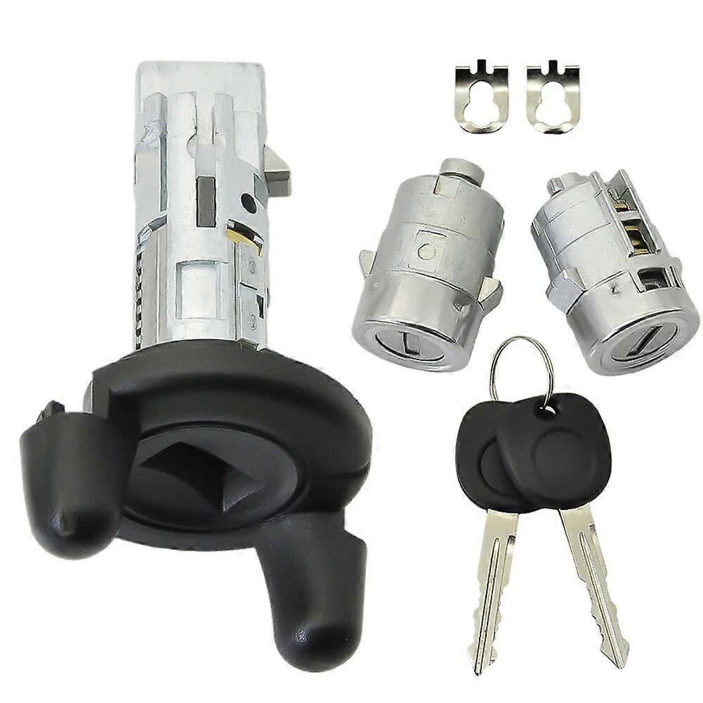 Ignition Key Switch Cylinder W/2 Key Door Lock 704600 702912 598007 for 1999 Chevrolet Silverado 1500