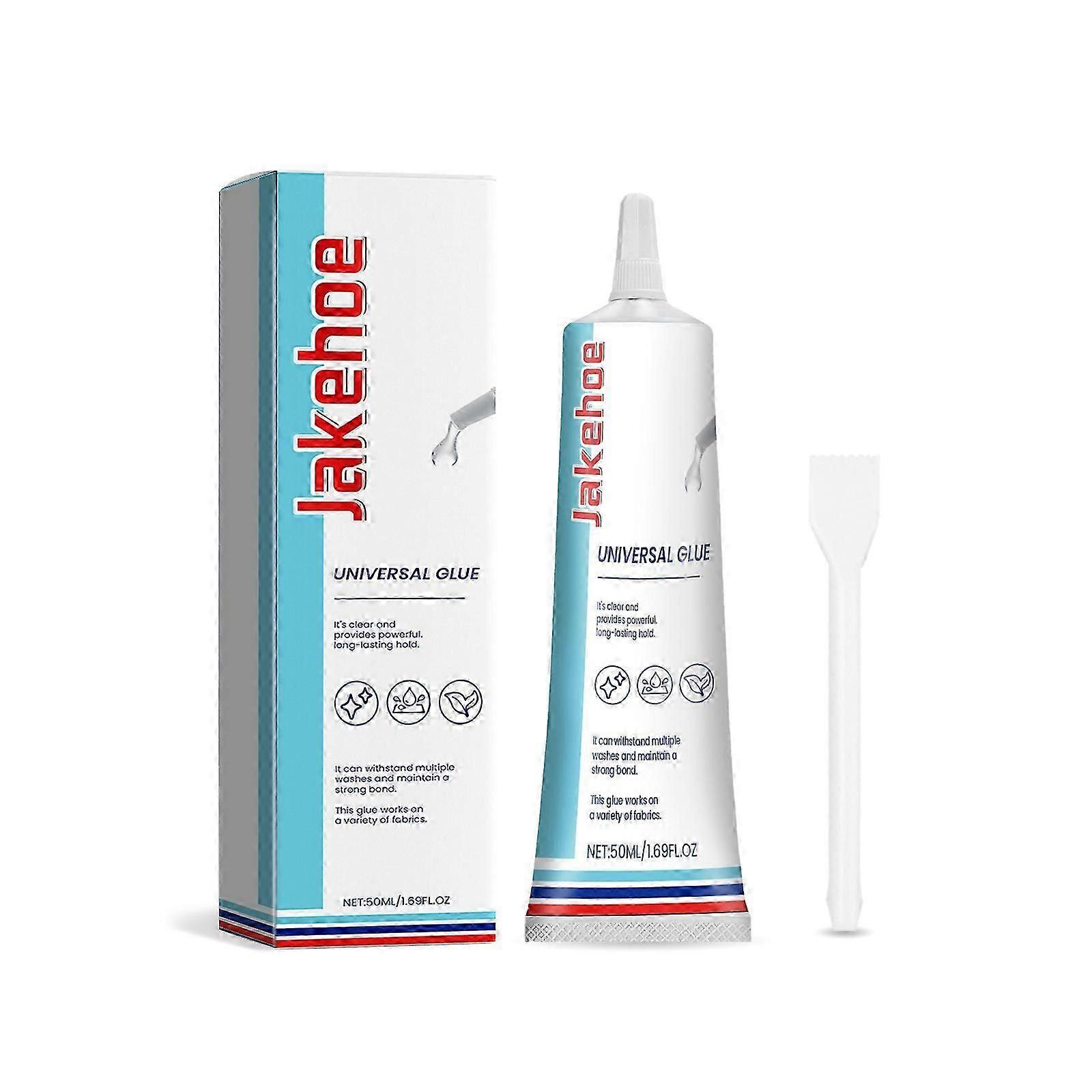 Waterproof Fabric Glue - Strong, Transparent Adhesive for Denim, Cotton & More, 61g