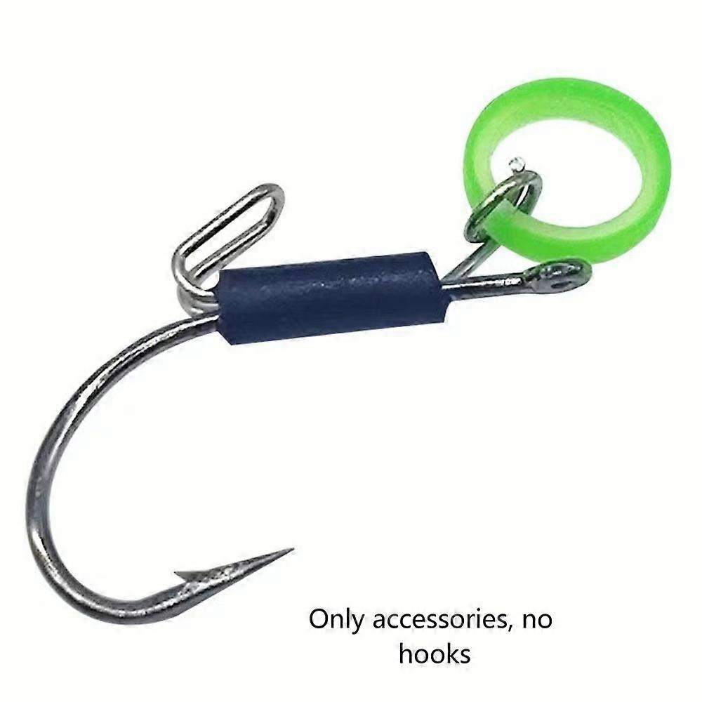 10pcs Third generation Live Shrimp Bait Hooks Pickerel Wacky Weedless Worm Hawksbill Single Hook Wide Gap Soft Worm Fishing Hook