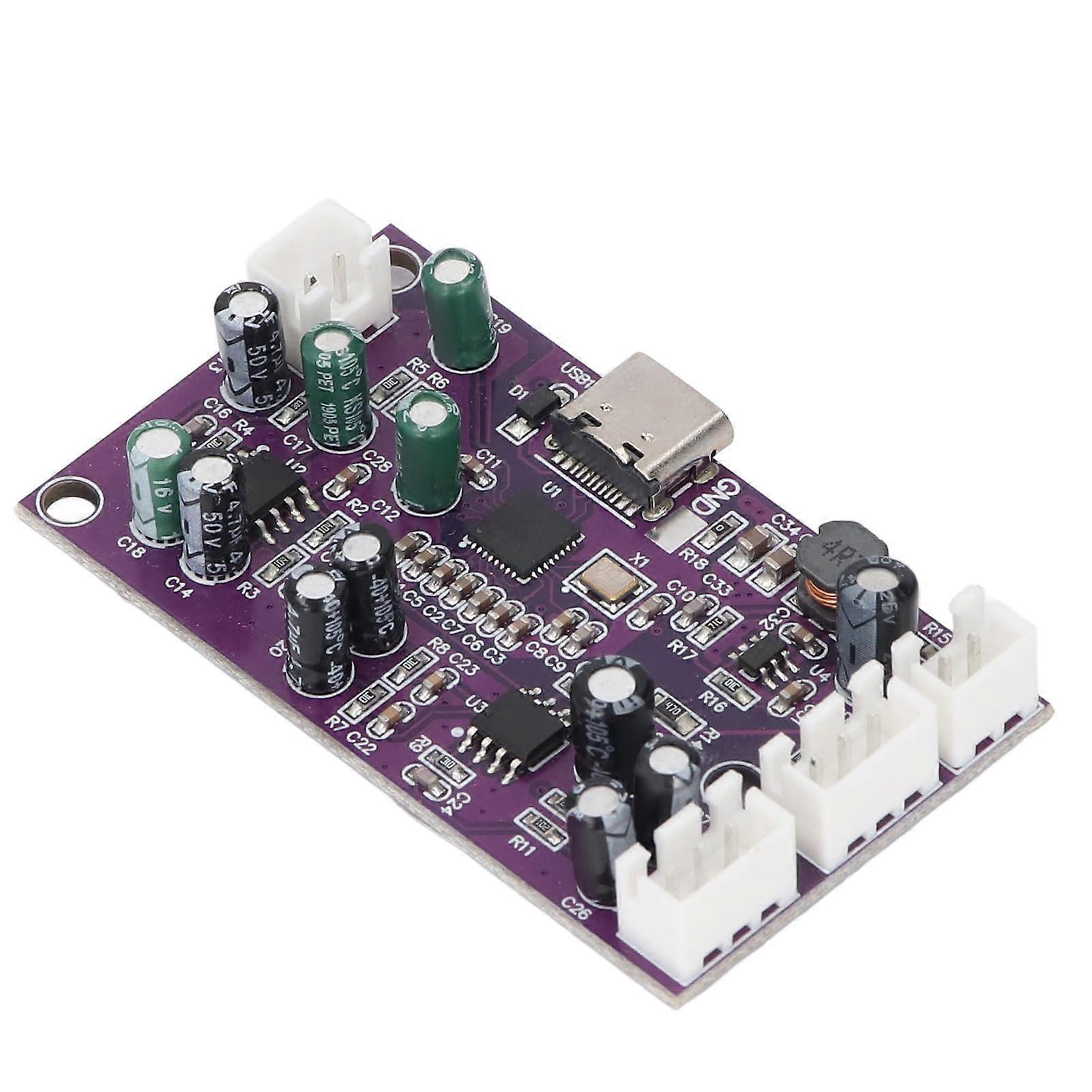 Audio DSP Module Digital Reverb Board with USB Tuning Karaoke Mixer Effects DC1218V