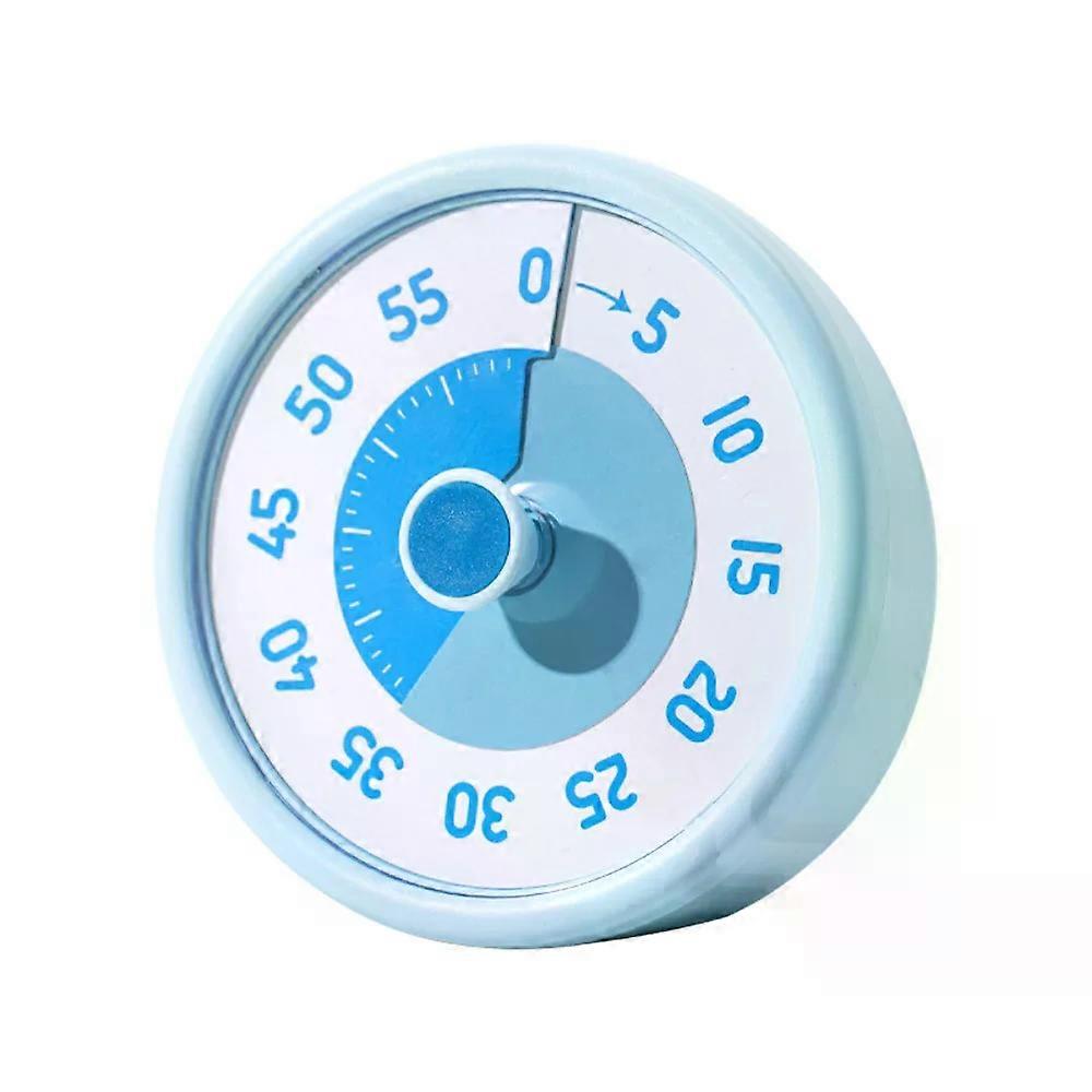 Self-discipline Visual Timer Silent 60 Minutes Kitchen Timer Reminder Round Visualization Countdown Timer