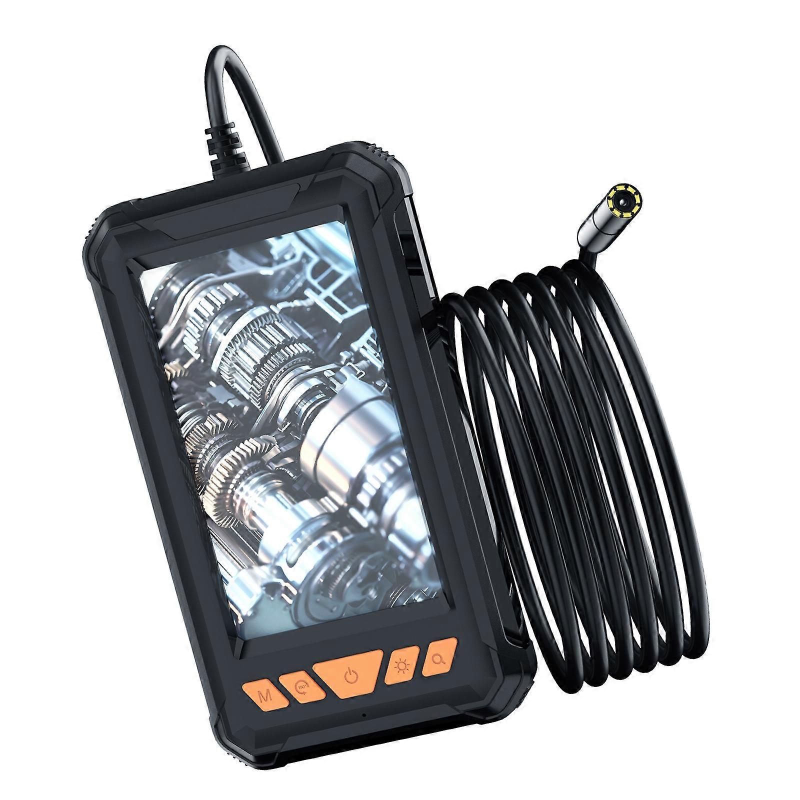 Waterproof Industrial Endoscope Featuring 4.3 Inch Display 200MP Lens LED Illuminates for Clear Engine Diagnostics Multicolor