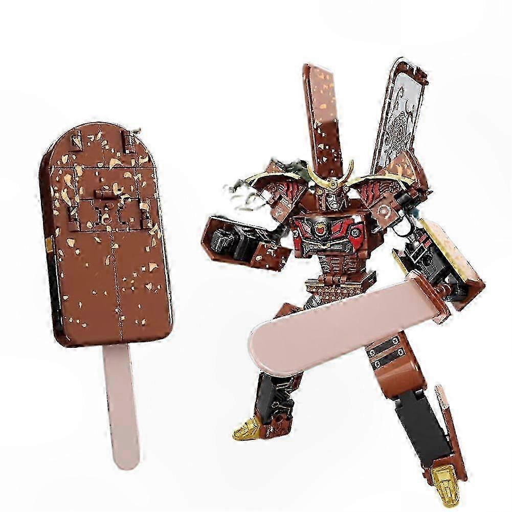 Creative 2-in-1 Ice Cream Maker with Fun Mecha Design for Imaginative Play